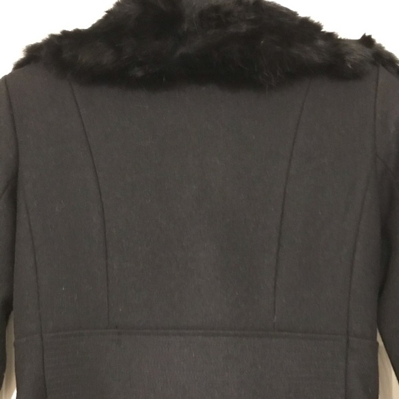 Bebe wool jacket with fur collar - Picture 10 of 11